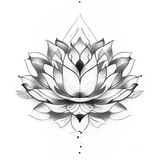 Wrap Around Lotus Flower