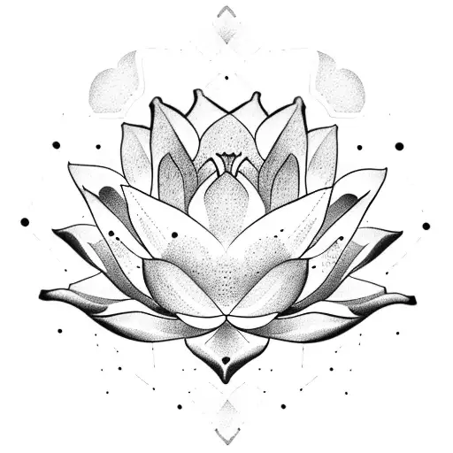 Wrap Around Arm Lotus Flower