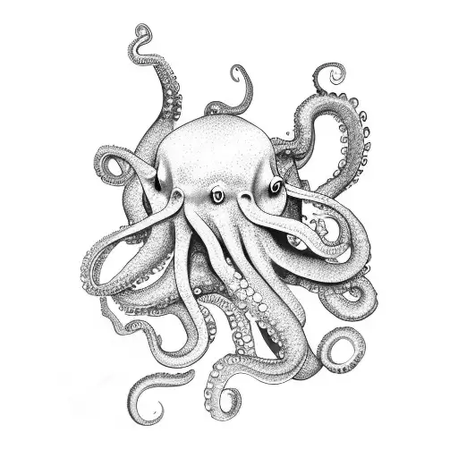 Sea Life Arm Sleeve Octopus Fronds Whale