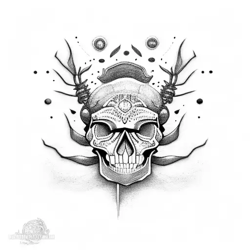 Skull Goliathe Beetle