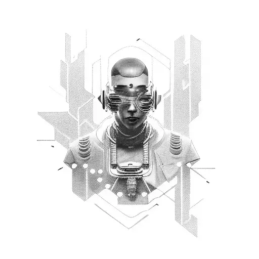 A Tattoo From Cyberpunk 2077