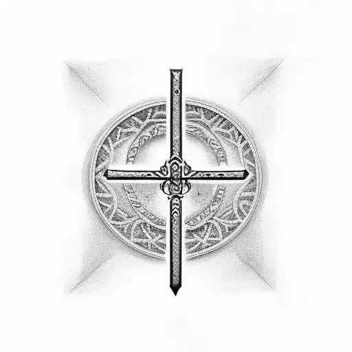 Number 55 With A Christian Cross In It