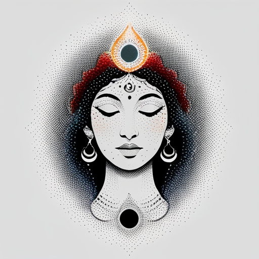 Goddess's Blessing Tattoo idea