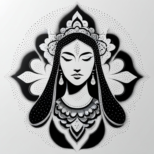 Goddess's Blessing Tattoo idea