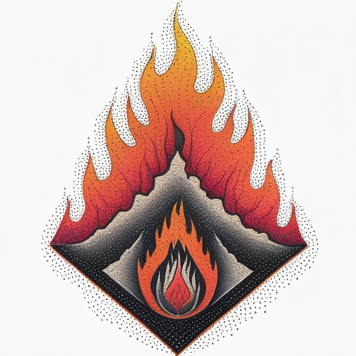 Sacred Firestorm Tattoo idea