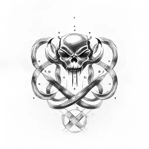 Infinity Symbol Hell Harley Davidson