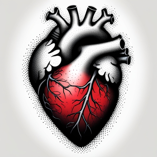 Crimson Heart of Fate Tattoo idea