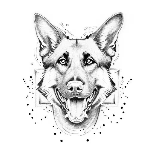 German Sheppard Bubble Gum