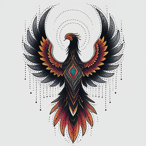 Whispers of Eternal Phoenix’s Call Tattoo idea