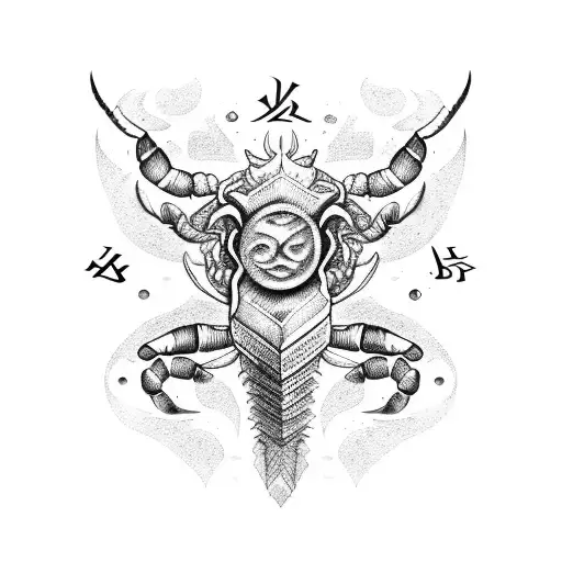 Leo Zodiac Sign Combined With Scorpion Zodiac Sign