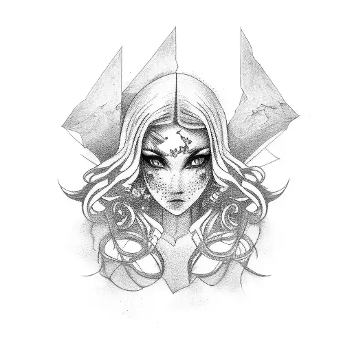 Maja As A Hauntingly Beautiful Rockstar