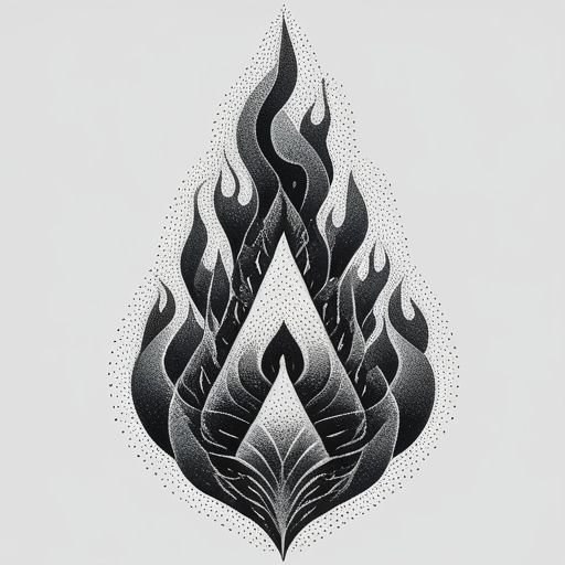 Sacred Firestorm of Time Tattoo idea