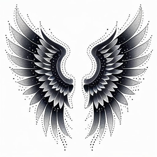 Starlit Wings Tattoo idea