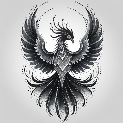 Silver Phoenix’s Shadow Tattoo idea