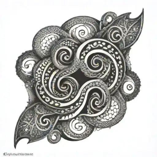 Initial L And E Entwined Together