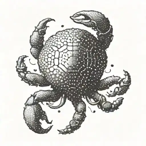 Cancer Zodiac Sign And Ruby Stone