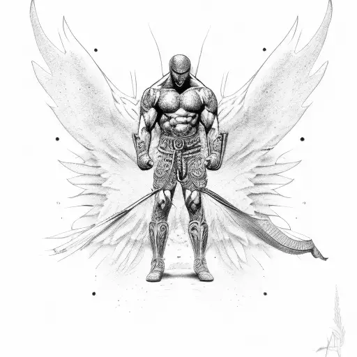 Musculat Fight Angel