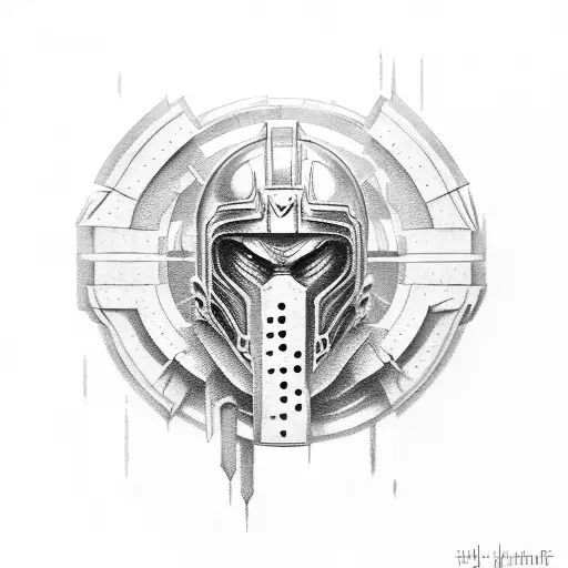 Human Soul Dressed In Spartan Armor