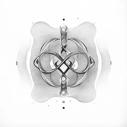 Infinity Symbol Initial