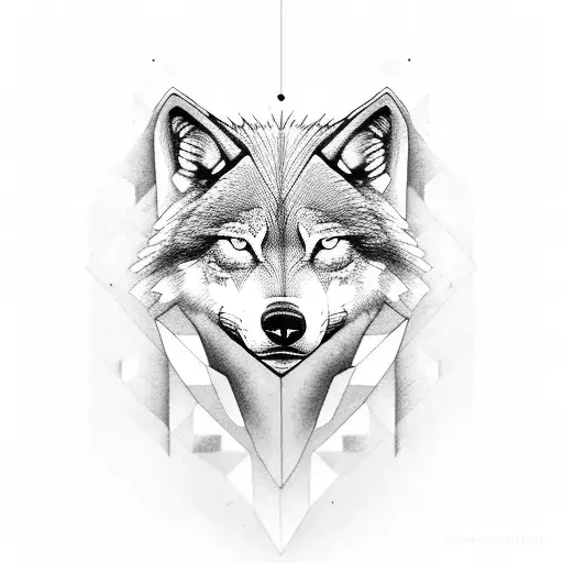 A Humanoid Wolf In A Nineties Costume