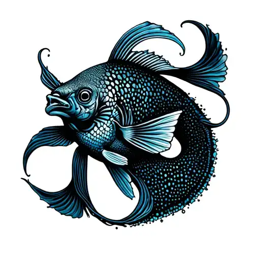 Pisces Fish Swimming