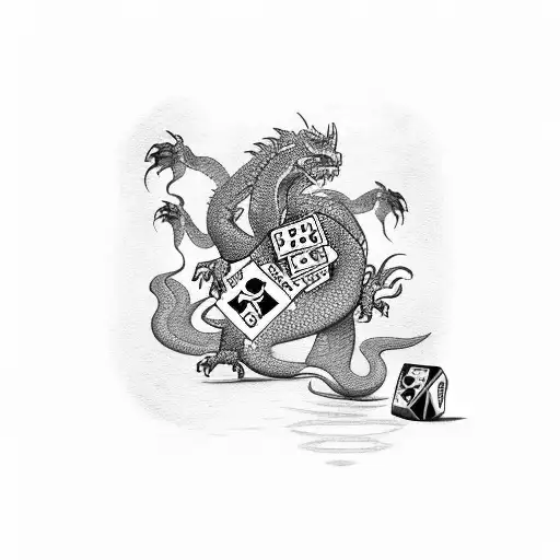 Monopoly Game Not With Grandfather And With Dragon