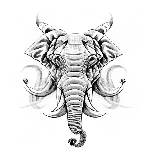 Zeus With An Elephant