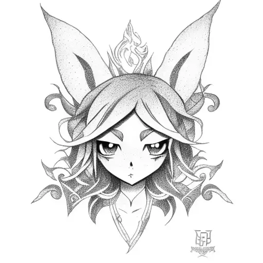 Fairy Tal Logo With Natsu In