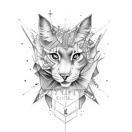 For A Full Arm With Cientific Desing In Watercolor