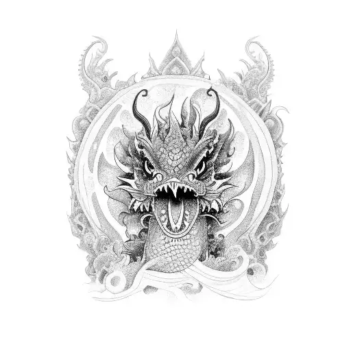 Balinese Dragon Oroboros
