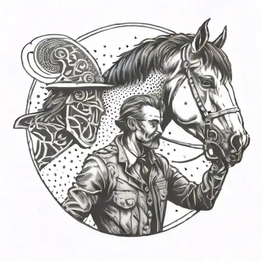 Pitchman With A Horse