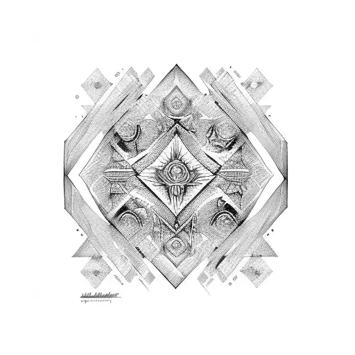 Abstract Design Incorporating Xxii-xxiii-xxiv