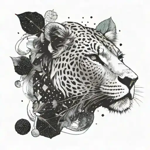 A Leo Constellation Made Of Mojito Ingredients