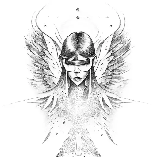 Father Word With Angel