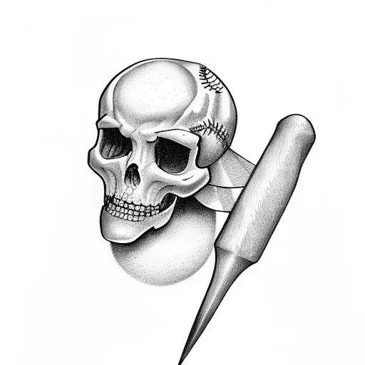 Cheveys10 With Baseball And A Bat