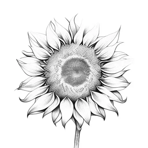 Sunflower Clover Flower Bunch