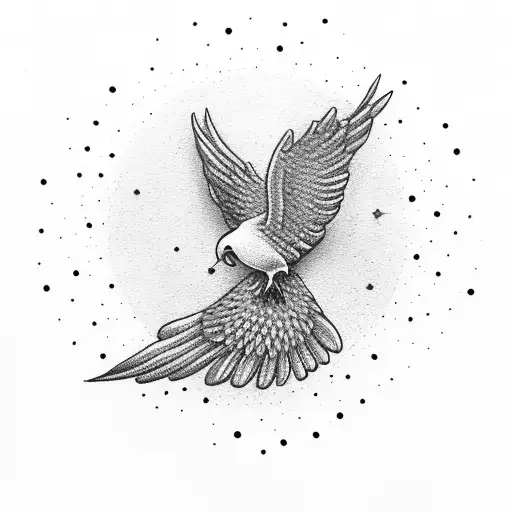 A Peace Dove With A Grenade In Its Paws