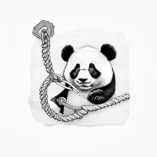 Panda Triforce Climbing Rope