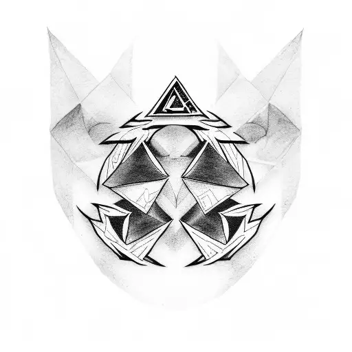 Panda Triforce Zelda