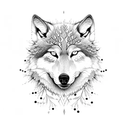 Tree Of Life Wolf Cubs