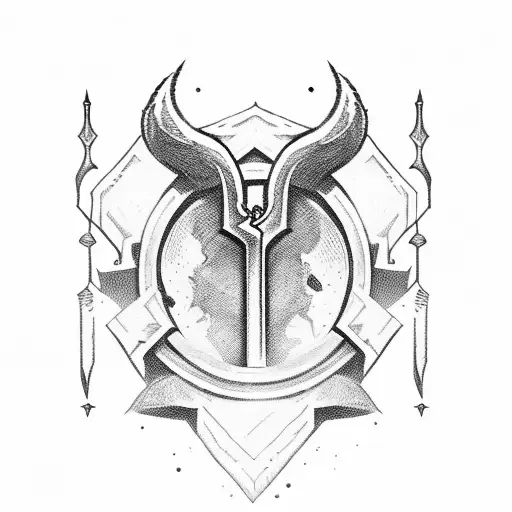 Guy's Sword With The Words Stoic And Rumination On It