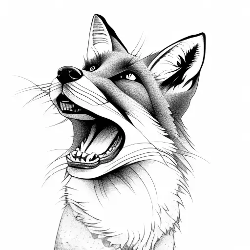 Fox Bares His Teeth
