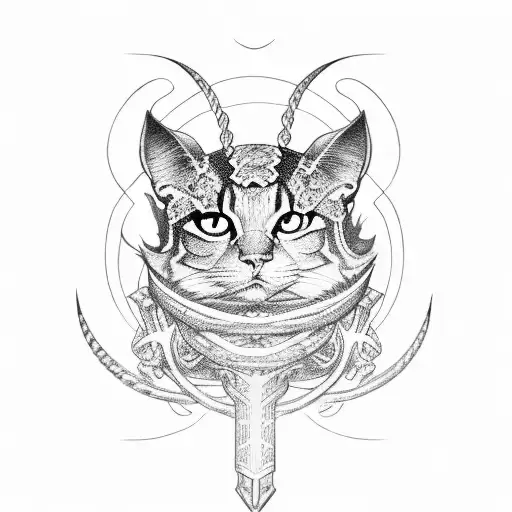 Saber Wrapped In A Snake