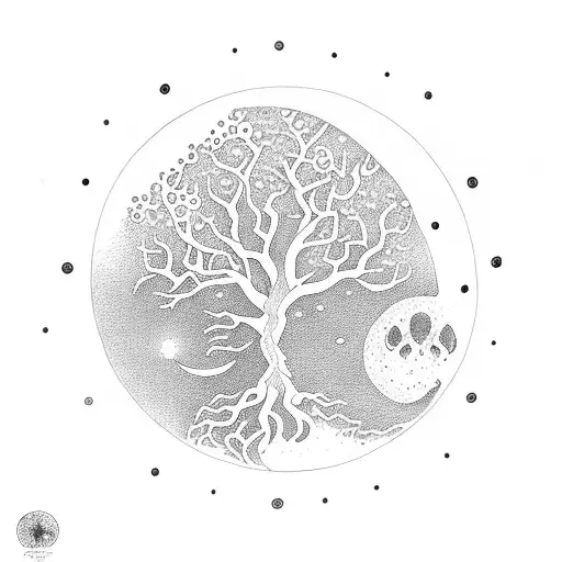 Tree Of Life Moon Bear