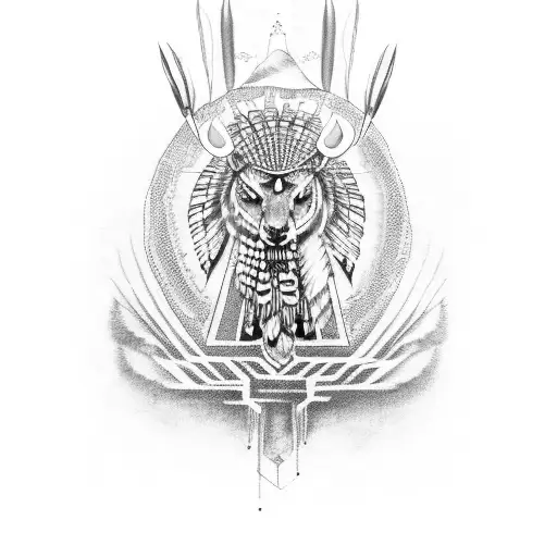 Native American Shoulder Piece