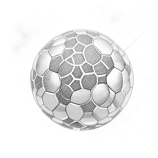 A Car Engine Morphing Into A Soccer Ball