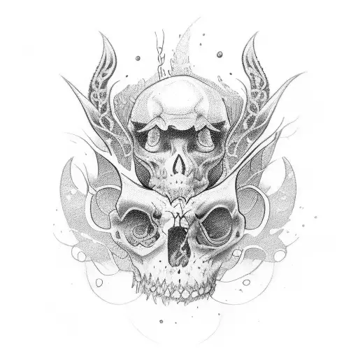 Omerta Tatto With Red Colour