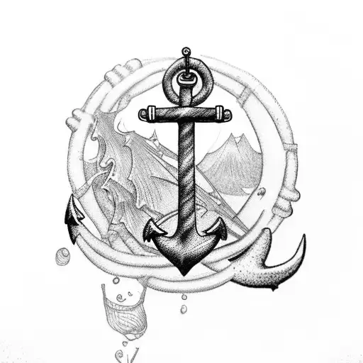 I Want An Anchor That Goes With The Sea And A Cross