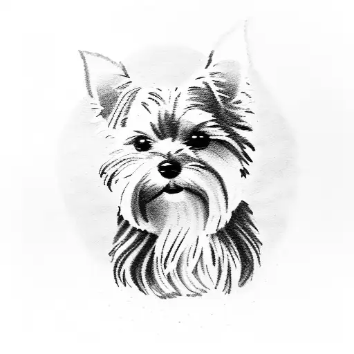 Infinity Symbol Hell Yorkshire Terrier