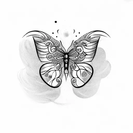 A Word Tattoo That Says 'Adventure' With A Butterfly Perched On One Of The Letters